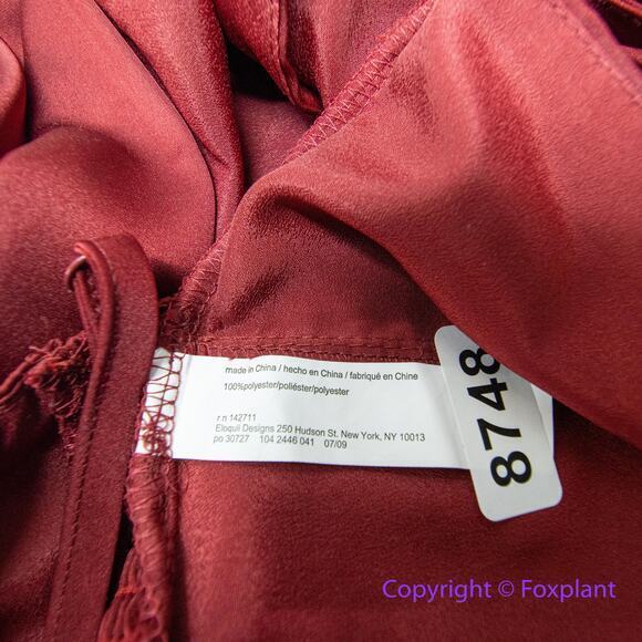 New! Eloquii  red satin bralette top, women plus size 28 - Picture 10 of 10